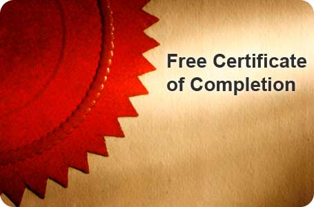 Free Certificate of Completion